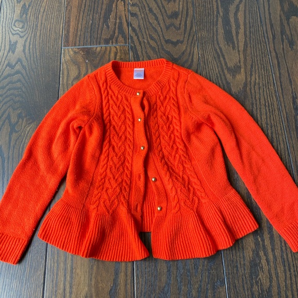 Gymboree Orange Sweater - size 7-8 - Picture 2 of 4